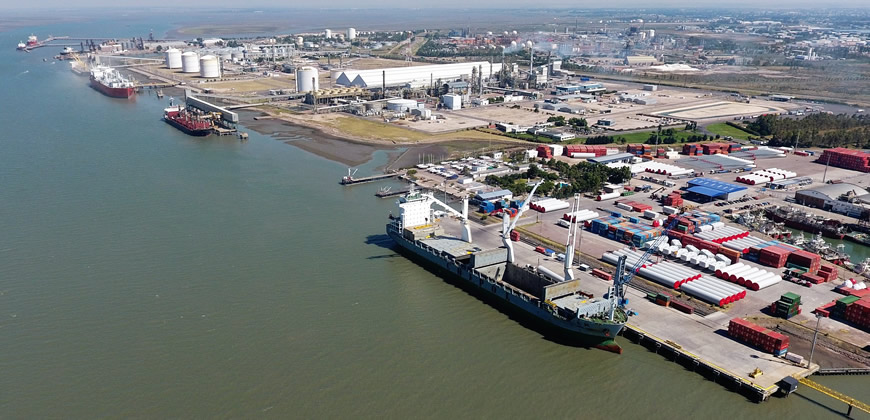 Otro paro de camioneros complica las operaciones en el puerto de Bahía Blanca